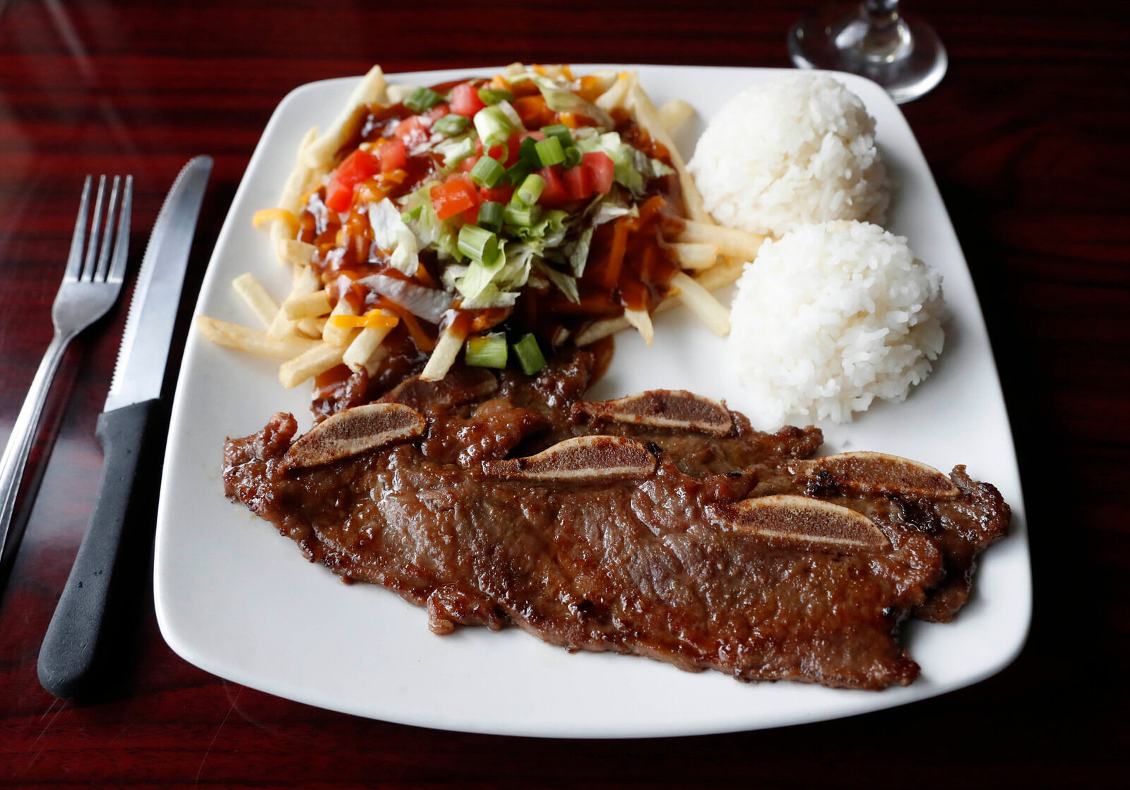 Islands Hawaiian Grill (copy) Korean BBQ beef ribs